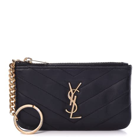 ysl key pouch replica|saint laurent monogram pouch.